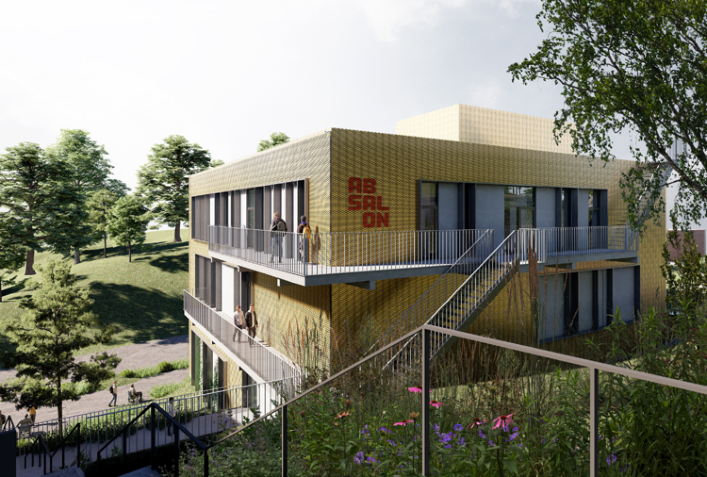 visualisering af nyt Campus Næstved