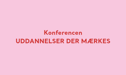 Banner- Konferencen uddannelser der mærkes